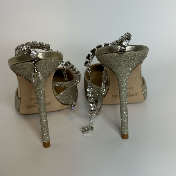 Jimmy Choo Saeda 100 Heels - Picture 3 of 4